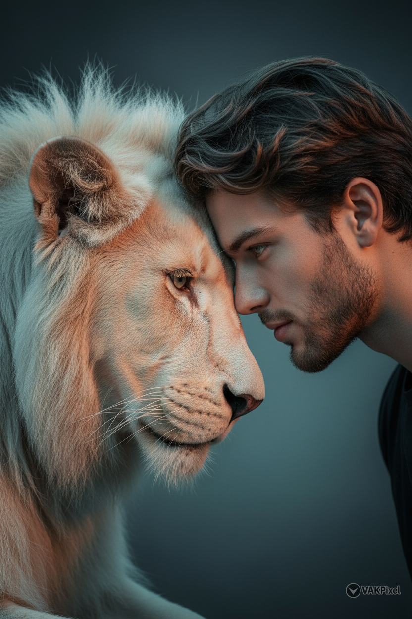 Lion Bond Portrait after