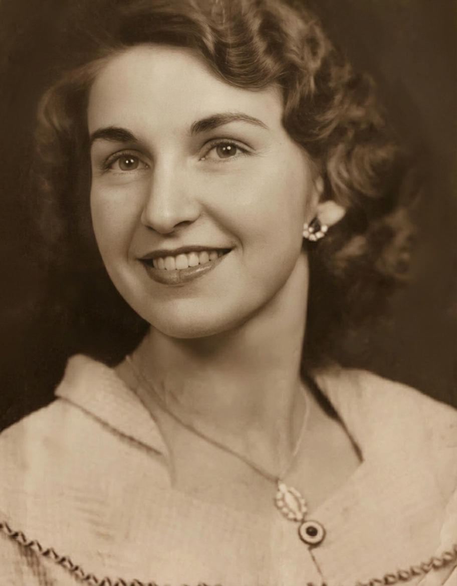 Vintage Sepia Photo Restoration after