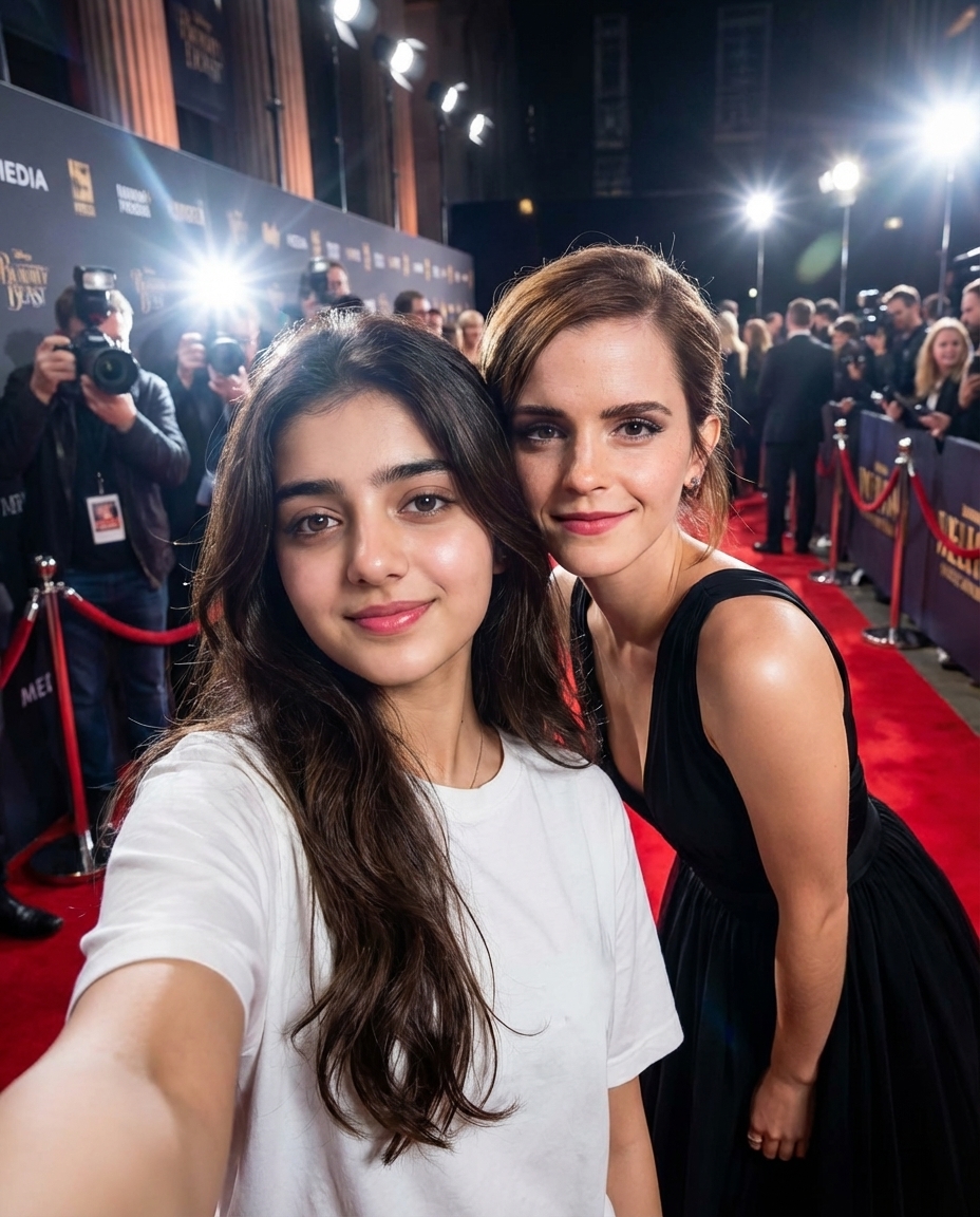 Glam Selfie With Celebrity after