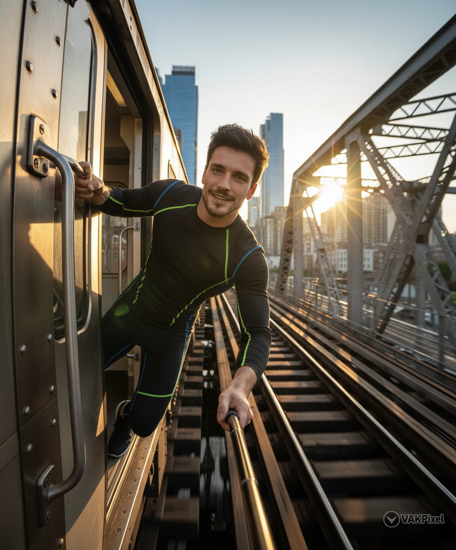 Rooftop Train Ride