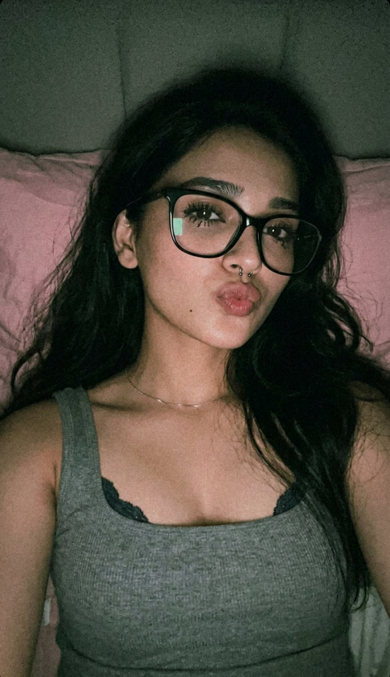 Lo-Fi Bedroom Selfie after