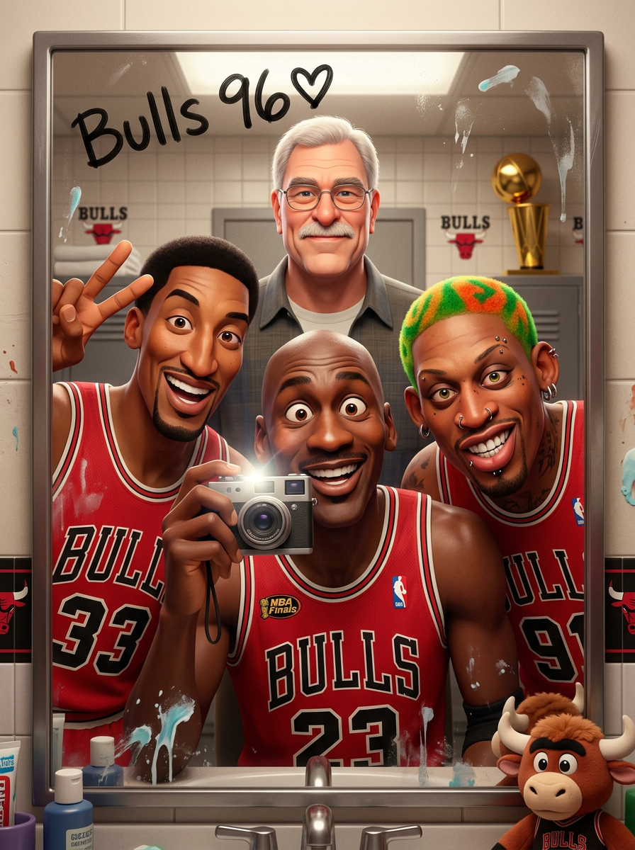 Basketball Legends Selfie