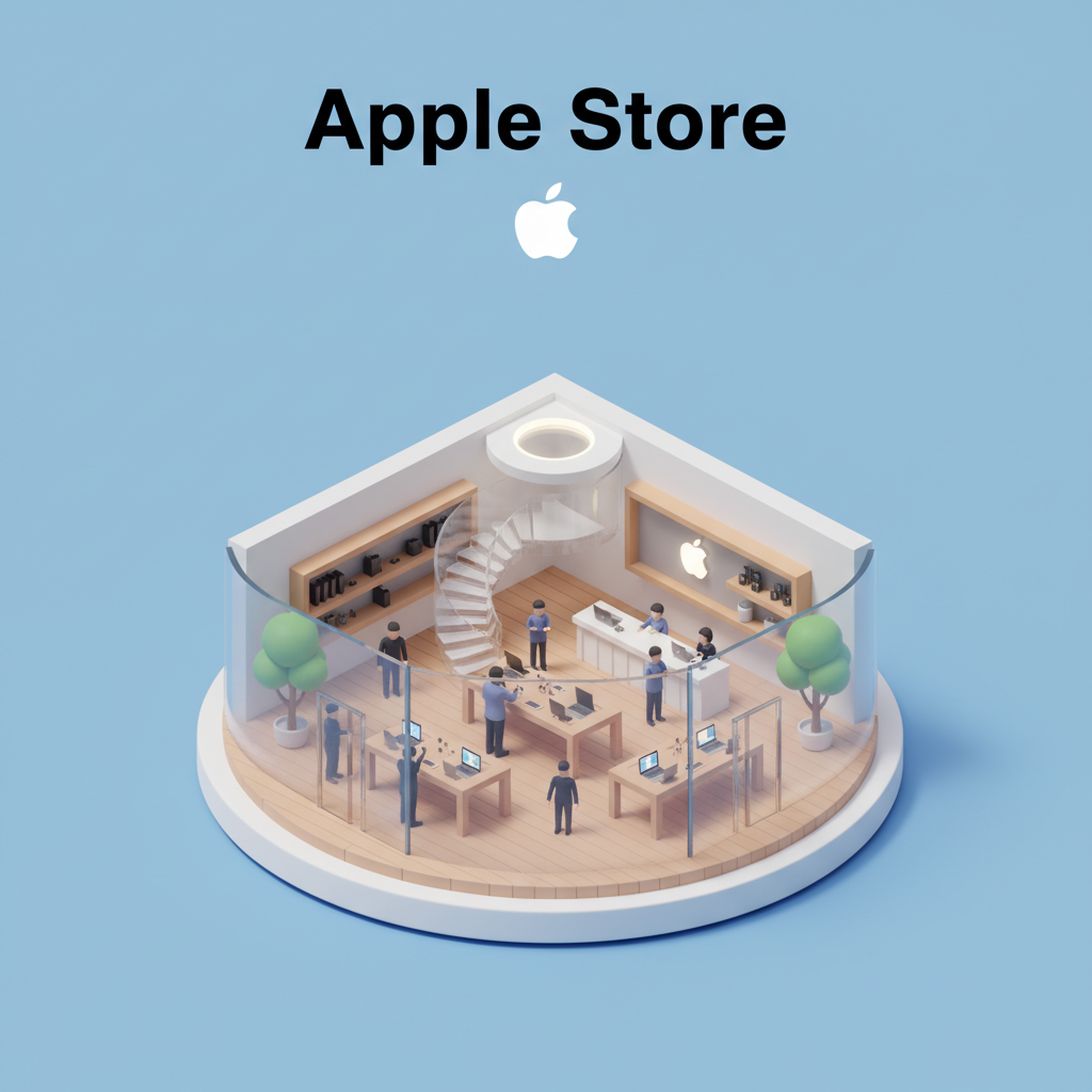 Brand Store Diorama