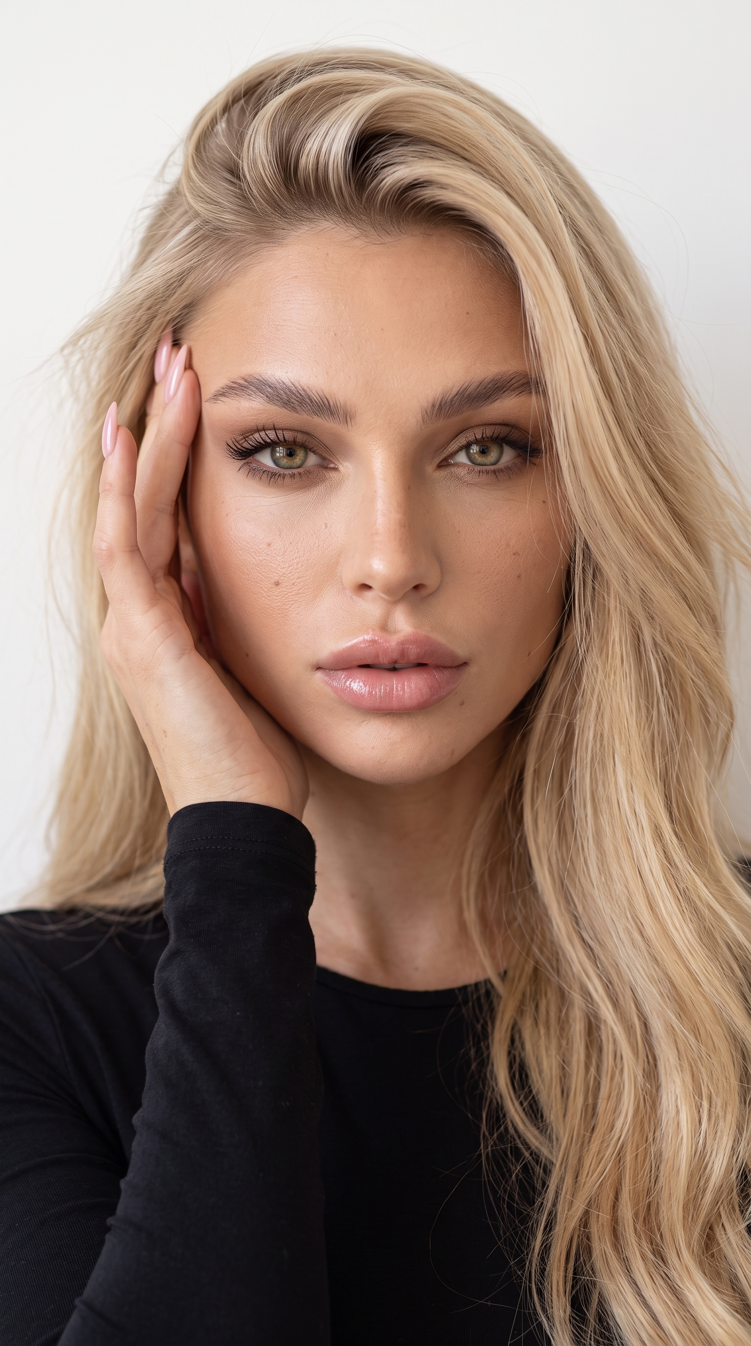 Soft Glam Beauty Closeup
